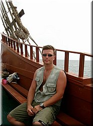 Поездка на "пиратском" корабле. Тунис, август 2004 г.